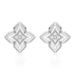 Kolczyki z diamentami białe złoto AJK_027